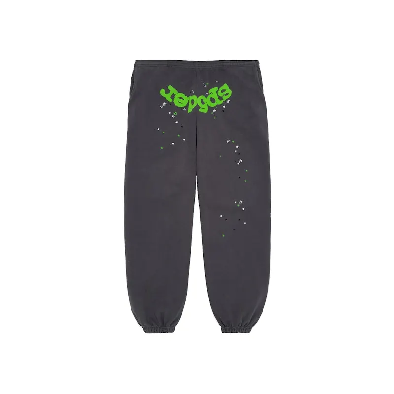 Sp5der Wait Web Sweatpant Slate Grey