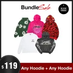 Any Hoodie+Any Hoodie=$119