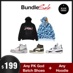 Any PK God Batch shoes＋Any Hoodie=$199