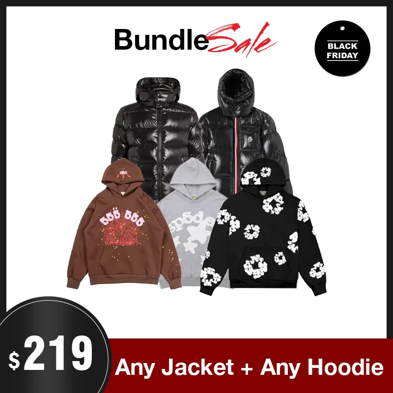 Any jacket+Any Hoodie=$219