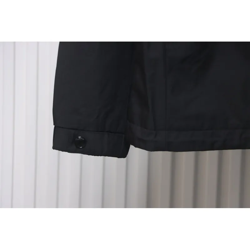 Burberry Fake chest pocket embroidered war horse plus cotton hooded jacket