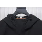 Burberry Fake chest pocket embroidered war horse plus cotton hooded jacket