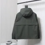 Burberry chest pocket embroidered warhorse plus cotton hooded jacket