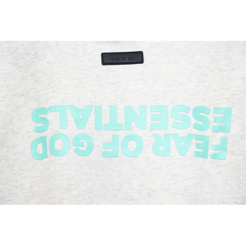 Fear of God FOG 24FW Small Inverted Letters Crewneck Grey Sweatshirt