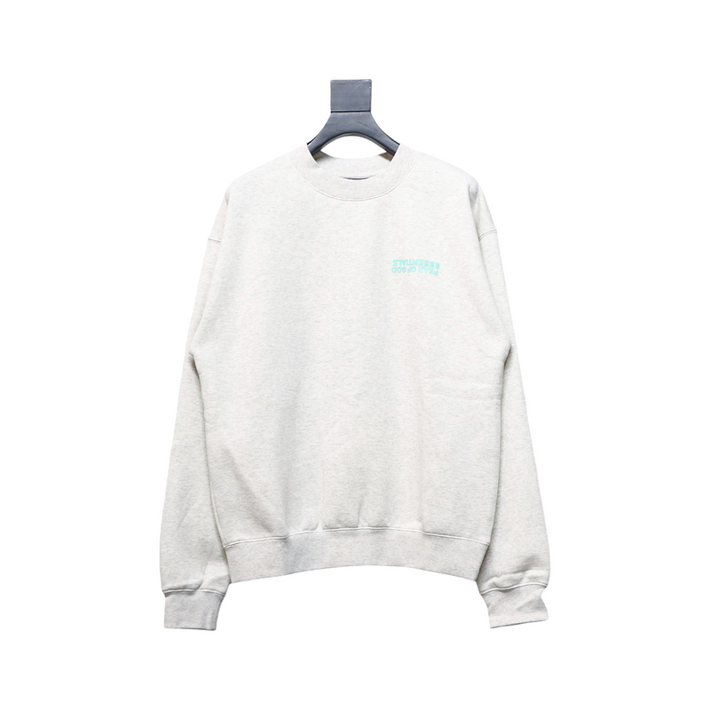 Fear of God FOG 24FW Small Inverted Letters Crewneck Grey Sweatshirt