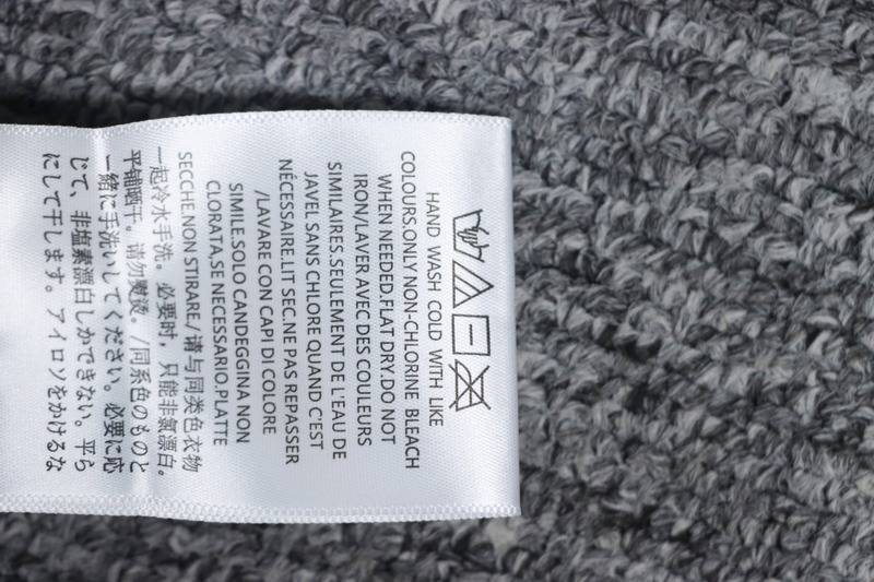 Fear of God FOG essential double line three-row silicone letter round neck sweatshirt