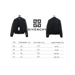 Givenchy GVC 4G Logo Leather Baseball Jacket
