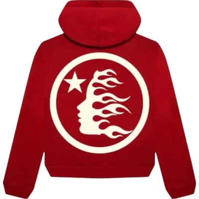 Hellstar Uniform Hoodie 'Red' 02