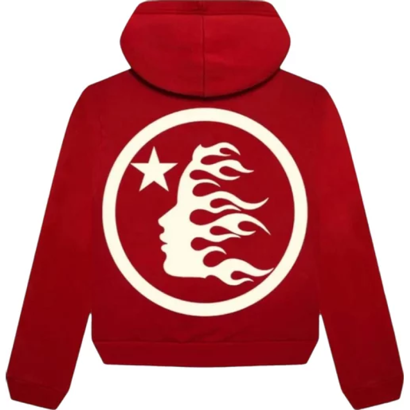 Hellstar Uniform Hoodie 'Red'