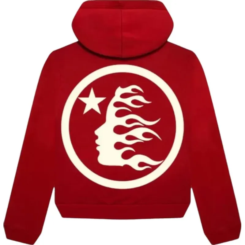 Hellstar Uniform Hoodie 'Red'