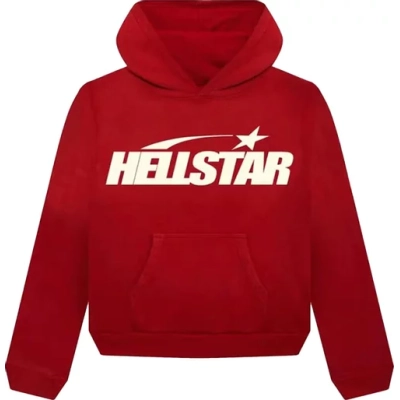 Hellstar Uniform Hoodie 'Red' 01