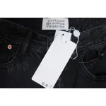 Margiela logo print jeans