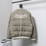 Moncler Lateltin M-label preppy down jacket brown