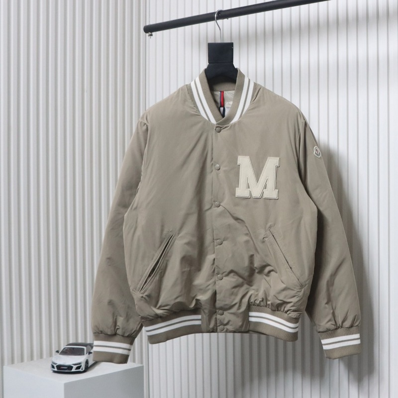 Moncler Lateltin M-label preppy down jacket brown
