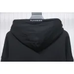 NIKE x SUPREME Nike SUP joint arm embroidered hooded sweatshirt