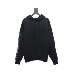 NIKE x SUPREME Nike SUP joint arm embroidered hooded sweatshirt