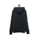 NIKE x SUPREME Nike SUP joint arm embroidered hooded sweatshirt