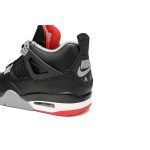 PK God Batch Air Jordan 4 "Bred Reimagined" FV5029-006