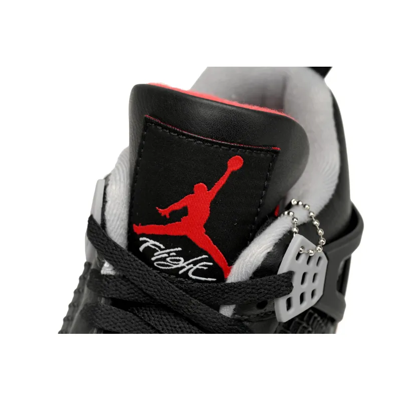 PK God Batch Air Jordan 4 "Bred Reimagined" FV5029-006