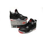 PK God Batch Air Jordan 4 "Bred Reimagined" FV5029-006