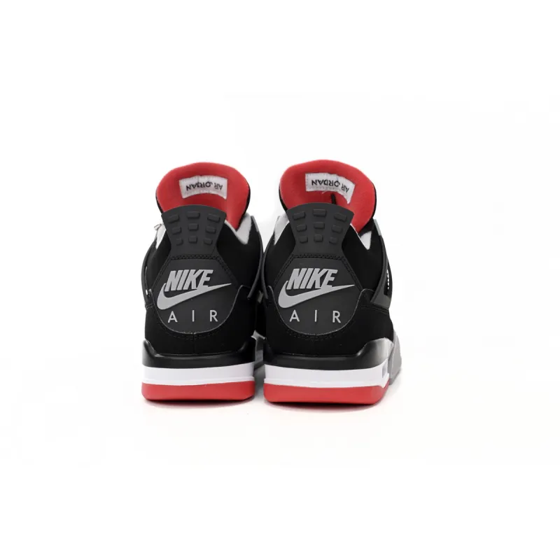 PK God Batch Air Jordan 4 Retro Bred 308497-060 