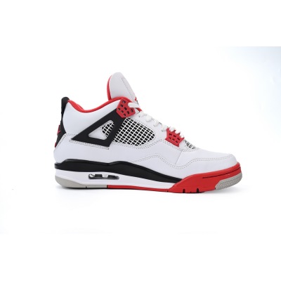 PK God Batch Air Jordan 4 Retro Fire Red DC7770-160 02