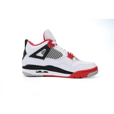 PK God Batch Air Jordan 4 Retro Fire Red DC7770-160 02
