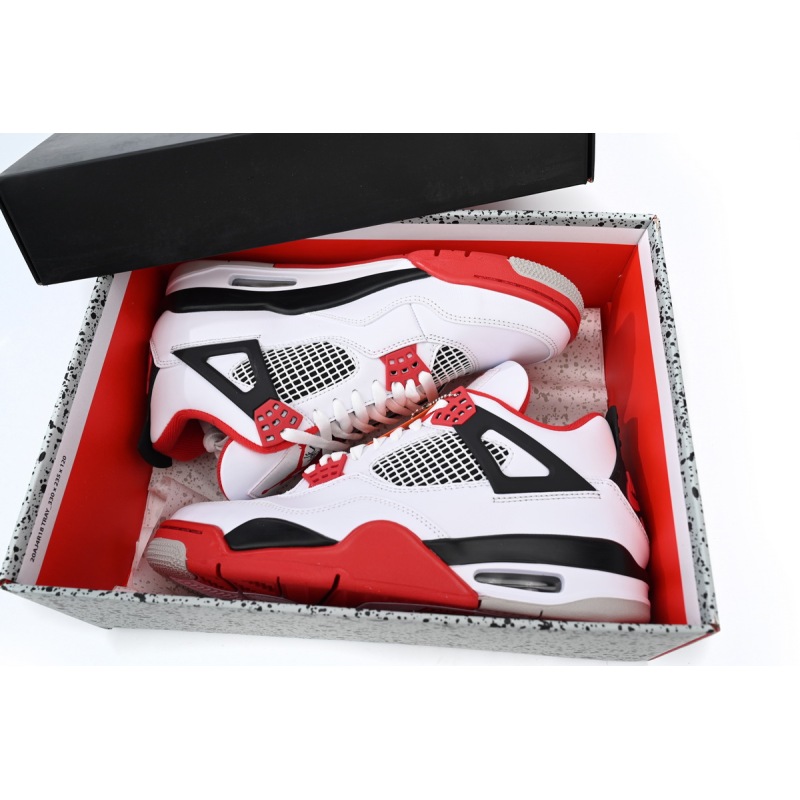 PK God Batch Air Jordan 4 Retro Fire Red DC7770-160