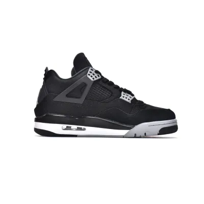 PK God Batch Air Jordan 4 Retro SE Black Canvas DH7138-006 02