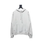 Stussy Logo Embroidered Hoodie gray