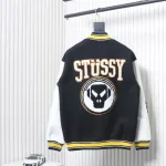 Stussy x Metalheadz 30th Anniversary Heavy Joint Towel Embroidered Baseball Jacket