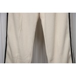 Adidas originals American retro series Trefoil logo embroidered side stripes retro sports casual trousers