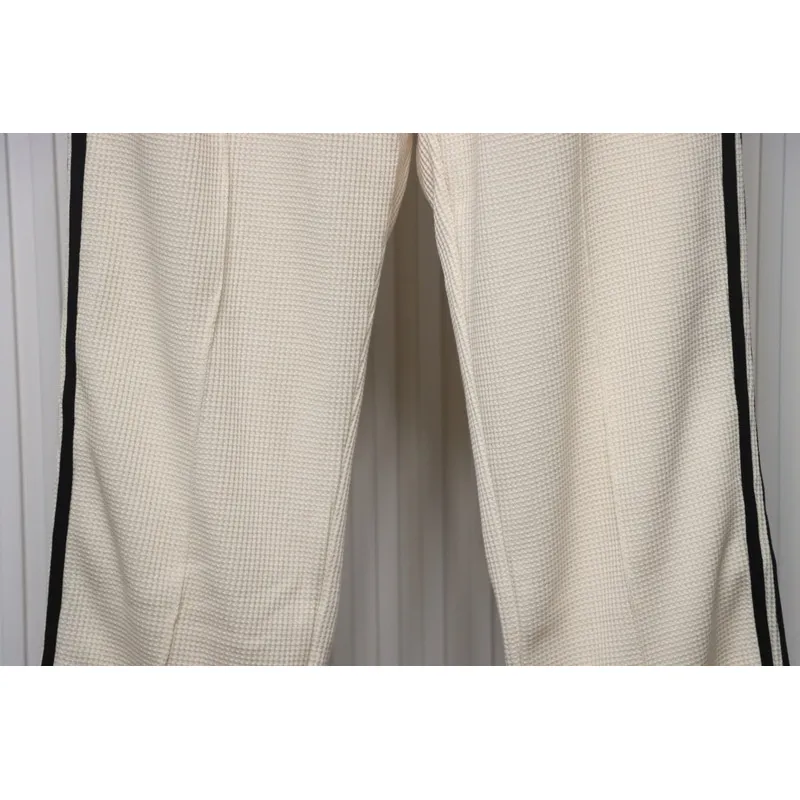 Adidas originals American retro series Trefoil logo embroidered side stripes retro sports casual trousers