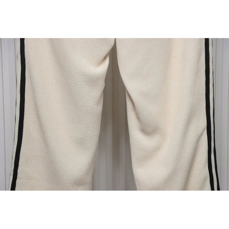 Adidas originals American retro series Trefoil logo embroidered side stripes retro sports casual trousers