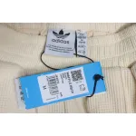 Adidas originals American retro series Trefoil logo embroidered side stripes retro sports casual trousers