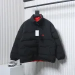 Balenciaga SPORTS ICON TRACKSUIT cocoon-shaped double-sided wide turtleback down jacket