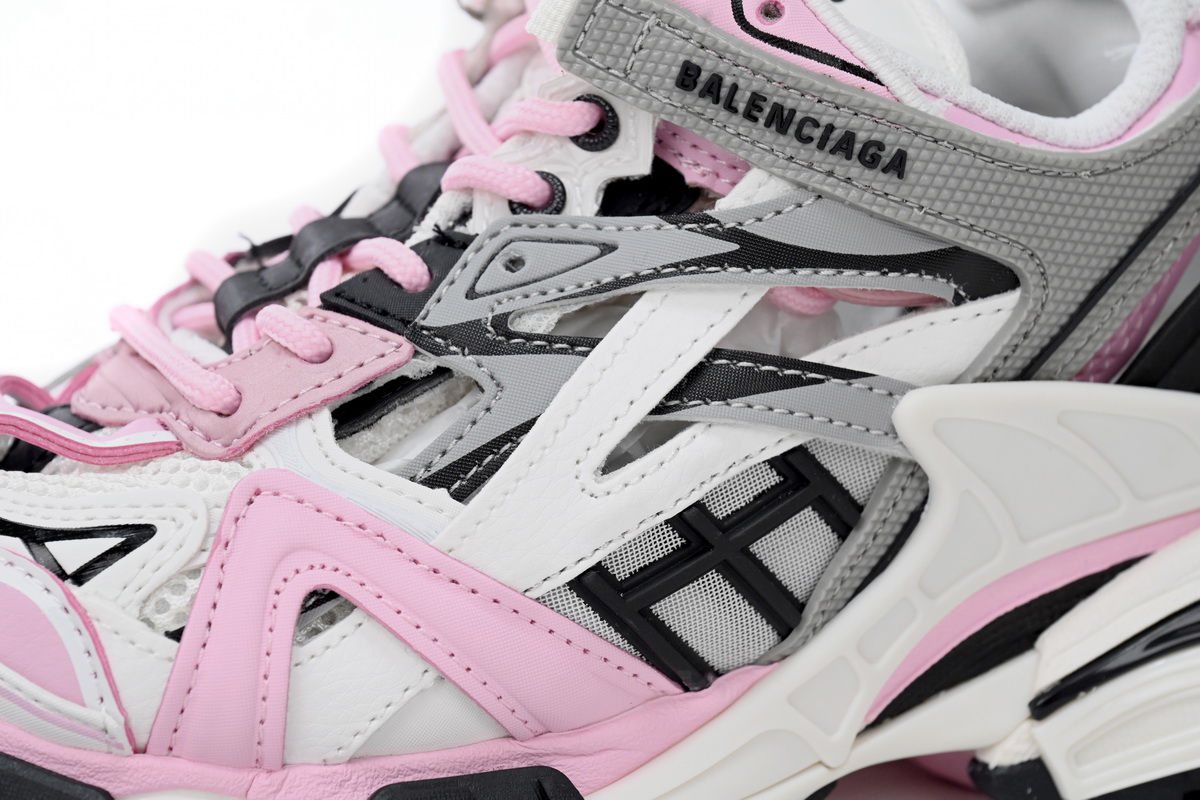 Balenciaga Track 2 Sneaker Pink White 568615 W3AE2 5291
