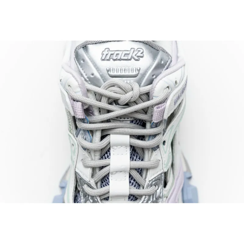 Balenciaga Track 2 Sneaker White Light Blue 568615 W2GN3 9045