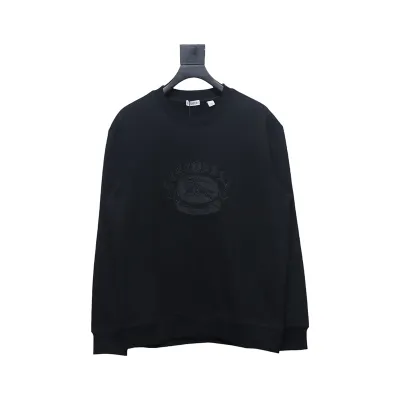 Burberry BBR 24Fw Oak Horse Embroidered Crewneck Sweatshirt 01