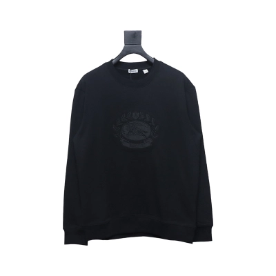 Burberry BBR 24Fw Oak Horse Embroidered Crewneck Sweatshirt 01