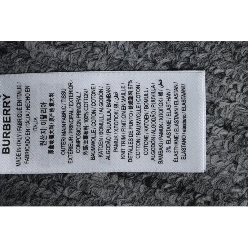 Burberry BBR 24Fw Oak Horse Embroidered Crewneck Sweatshirt