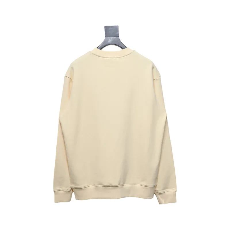 Burberry BBR 24Fw Oak Horse Embroidery Off-White Crewneck Sweatshirt