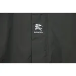 Burberry Horse Logo on Arm Plus Cotton Olive Green Hooded Jacket