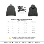 Burberry Horse Logo on Arm Plus Cotton Olive Green Hooded Jacket