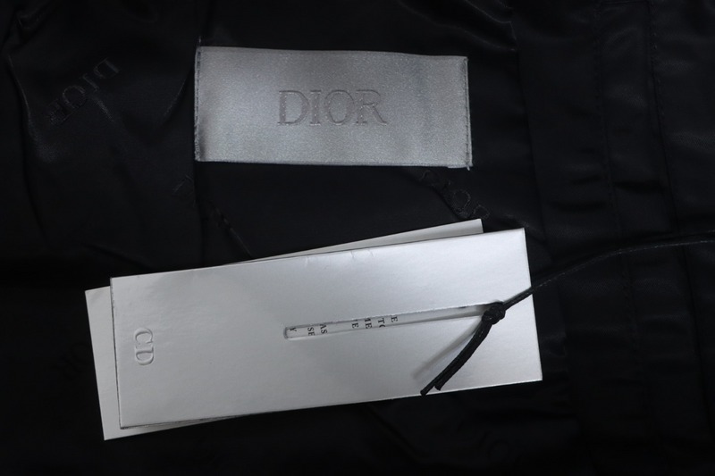 Dior 1947 logo embroidered bomber jacket