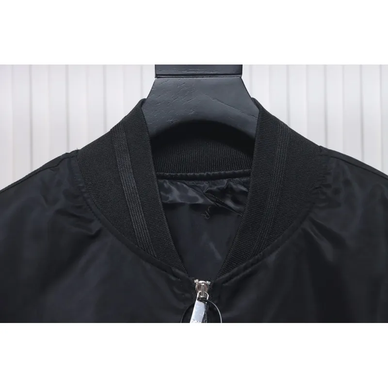 Dior 1947 logo embroidered bomber jacket