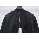 Dior 1947 logo embroidered bomber jacket
