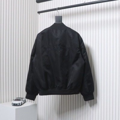 Dior 1947 logo embroidered bomber jacket 01