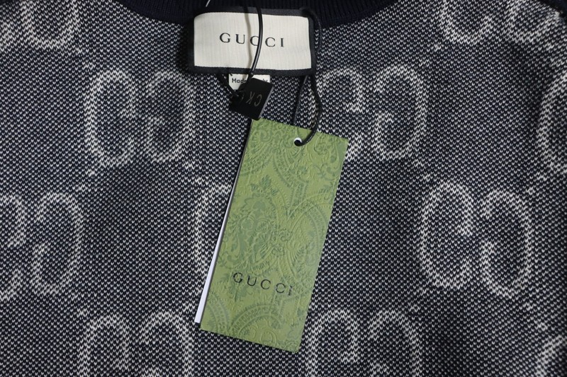 Gucci Classic Double G Jacquard Sweater