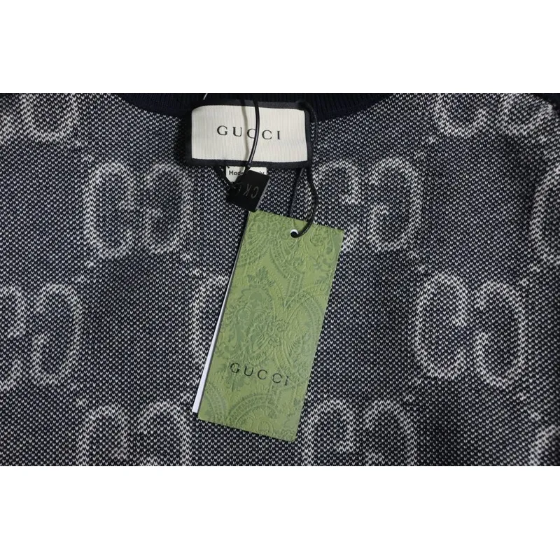 Gucci Classic Double G Jacquard Sweater